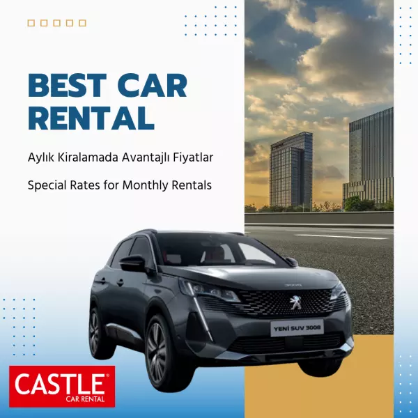 Special Rates for Monthly Rentals at Castle Car Rental!